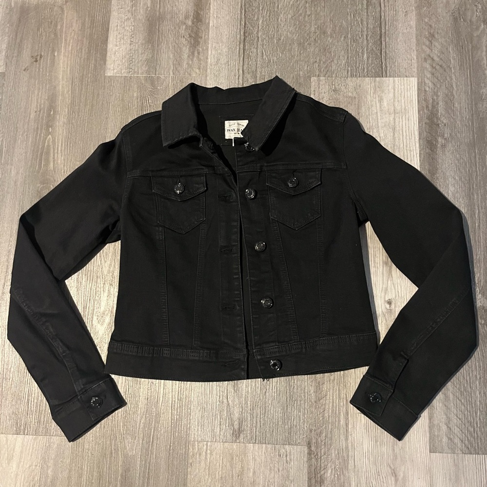 Black Jean Jacket